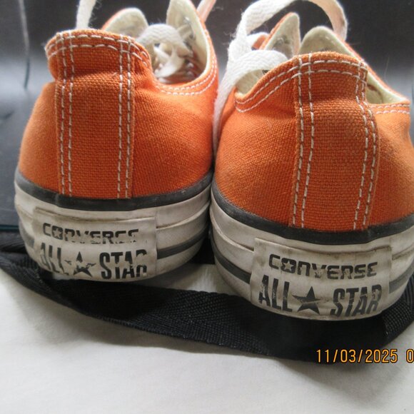 Share CONVERSE ALL STARS~ORANGE COLOR~ UNISEX~WOMEN'S SIZE 8 S SaleAway (4186) - Picture 3 of 7